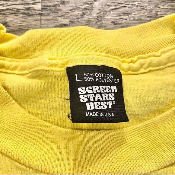 New Braunfels River Rat Vtg 1970/80’s Large T-Shirt Guadalupe River Tubing - Picture 4 of 4